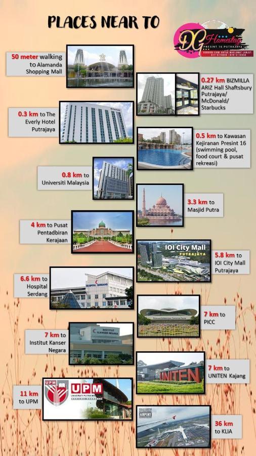Dg Homestaymuslim Putrajaya - Near Alamanda Exteriér fotografie